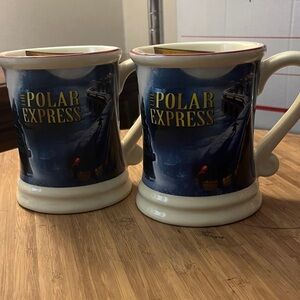 The Polar Express Mug Believe Ticket 3D Train Hot Chocolate Oversized Holiday